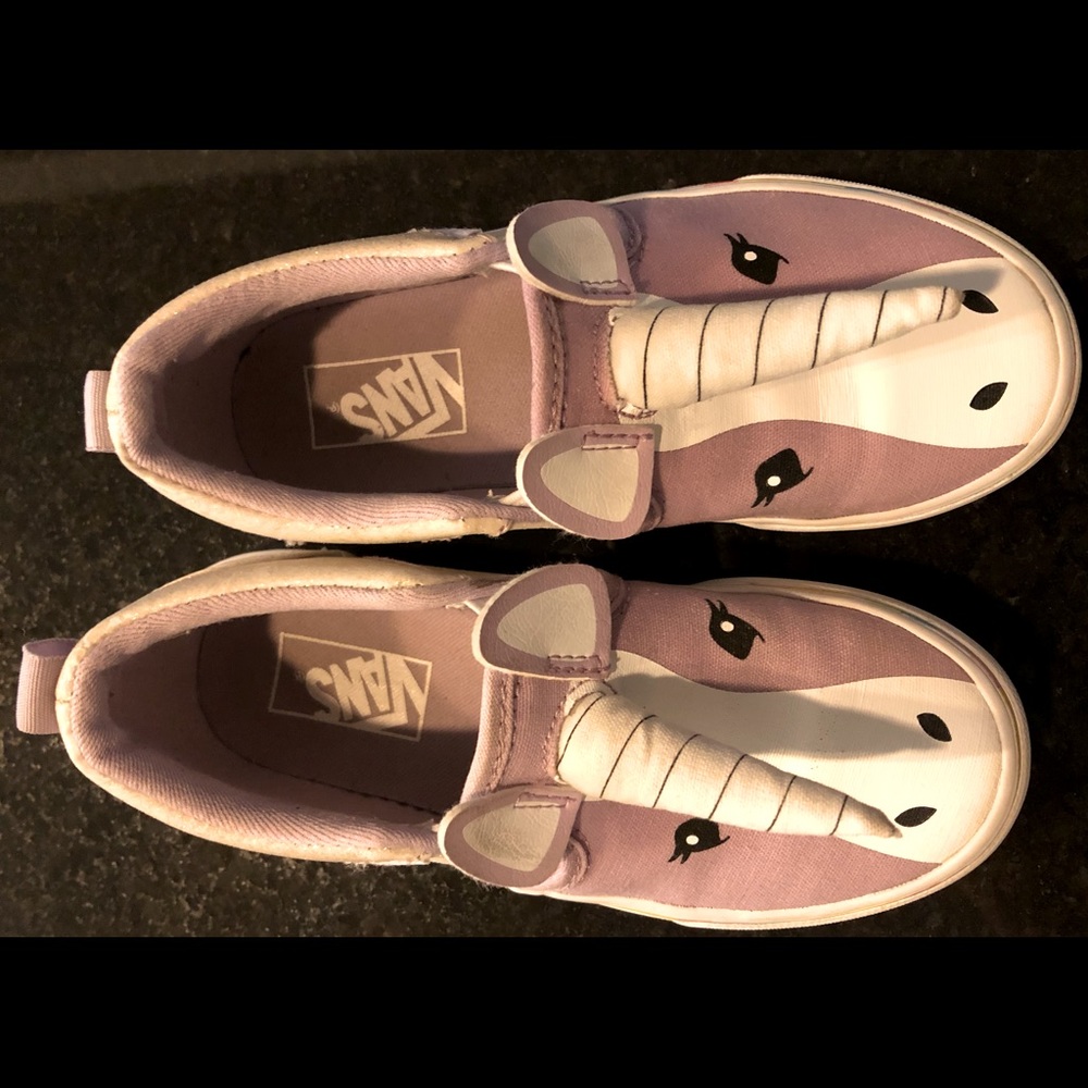 Vans unicorn shoes size girls 12 (discontinued)